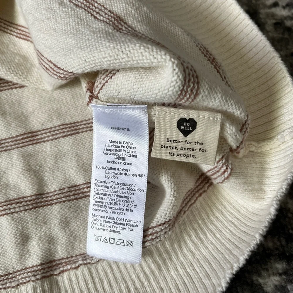 Madewell Linden Scoop Sweater Tee in Stripe - Picture 6 of 6